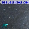 D33 J013420.5+304101.4