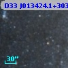 D33 J013424.1+303953.5
