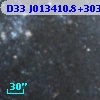 D33 J013410.8+303316.8