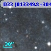 D33 J013349.8+304737.0