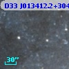 D33 J013412.2+304353.1
