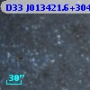 D33 J013421.6+304618.2