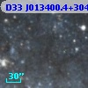 D33 J013400.4+304808.8