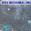 D33 J013340.8+303434.3