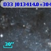 D33 J013414.0+304837.7