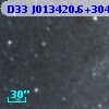 D33 J013420.6+304244.2