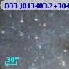 D33 J013403.2+304332.0