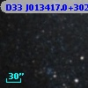 D33 J013417.0+302923.1
