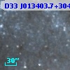 D33 J013403.7+304528.6
