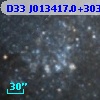 D33 J013417.0+303415.5