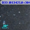 D33 J013425.0+304129.7