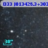 D33 J013428.3+303900.4
