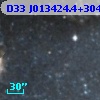 D33 J013424.4+304739.0