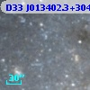 D33 J013402.3+304242.9