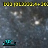 D33 J013332.4+303143.3