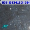 D33 J013413.3+304307.3