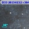 D33 J013413.5+304334.7