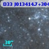 D33 J013414.7+304609.7