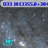 D33 J013355.0+304643.2