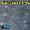 D33 J013331.6+303704.5