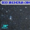 D33 J013428.0+304101.3