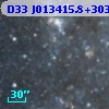 D33 J013415.8+303617.8