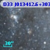 D33 J013412.6+303644.5