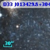 D33 J013429.8+304548.2