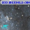 D33 J013341.1+304501.7