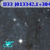 D33 J013342.1+304729.7
