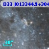 D33 J013344.9+304433.2