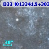 D33 J013341.8+303452.1