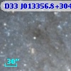 D33 J013356.8+304256.0