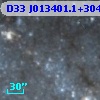D33 J013401.1+304702.5