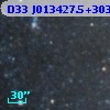 D33 J013427.5+303951.2