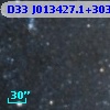 D33 J013427.1+303952.7