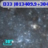 D33 J013409.9+304738.5