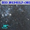 D33 J013411.7+303343.1