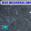 D33 J013419.9+304613.2