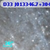 D33 J013346.7+304210.5