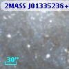 2MASS J01335238+3037363