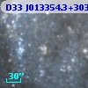 D33 J013354.3+303320.5
