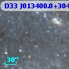 D33 J013400.0+304453.8