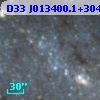 D33 J013400.1+304622.9