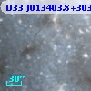 D33 J013403.8+303753.0