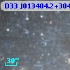 D33 J013404.2+304323.7