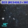 D33 J013416.3+303158.6