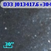 D33 J013417.6+304155.7