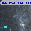 D33 J013418.8+303806.4
