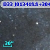 D33 J013418.8+304338.4